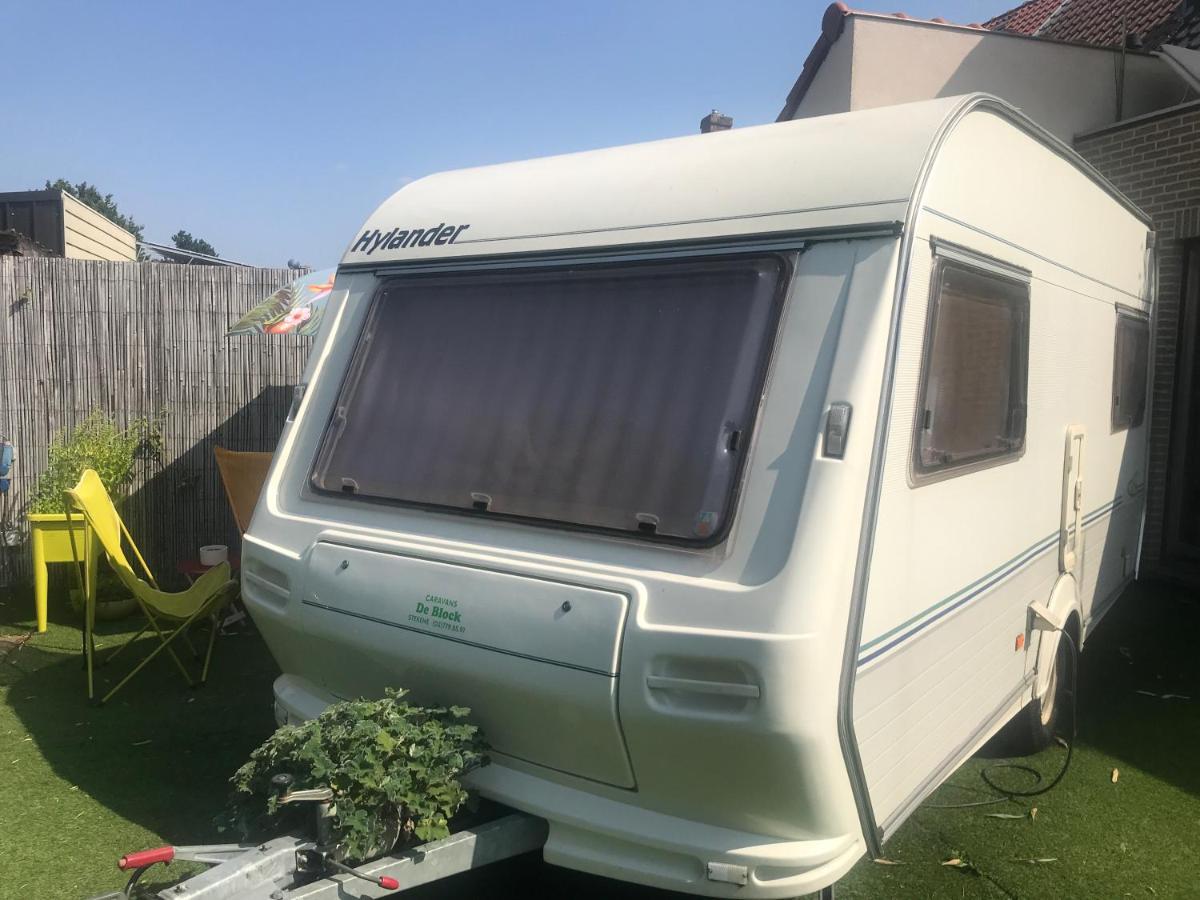 Gardencaravan Near Ghent In Green Area ภายนอก รูปภาพ